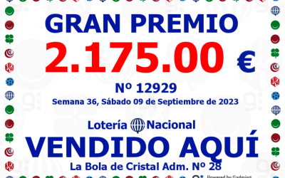 Premio Lotería Nacional