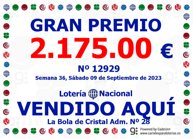 Premio Lotería Nacional